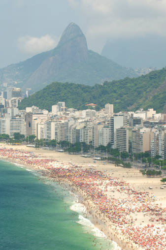 Pesona Wisata Di Pantai Copacabana, Brasil